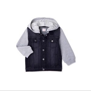Boy hooded Demin jacket